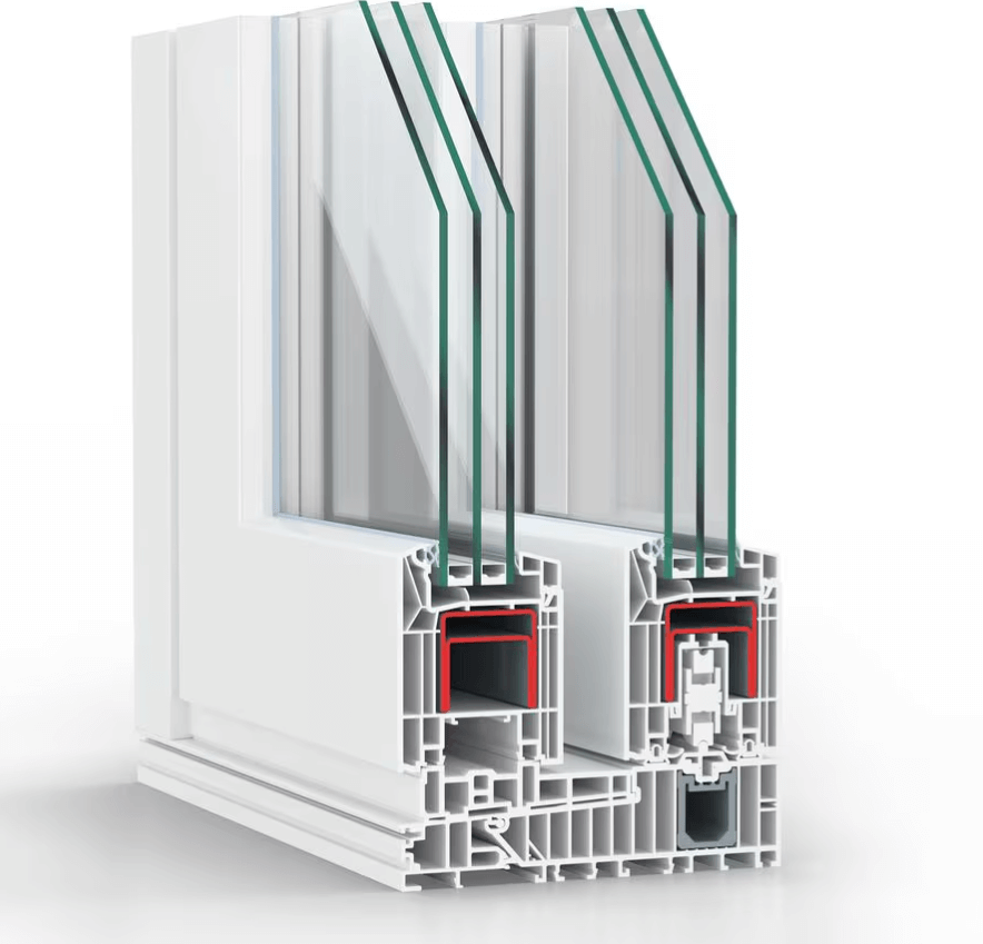 Diseño del perfil del sistema Rehau Geneo HST