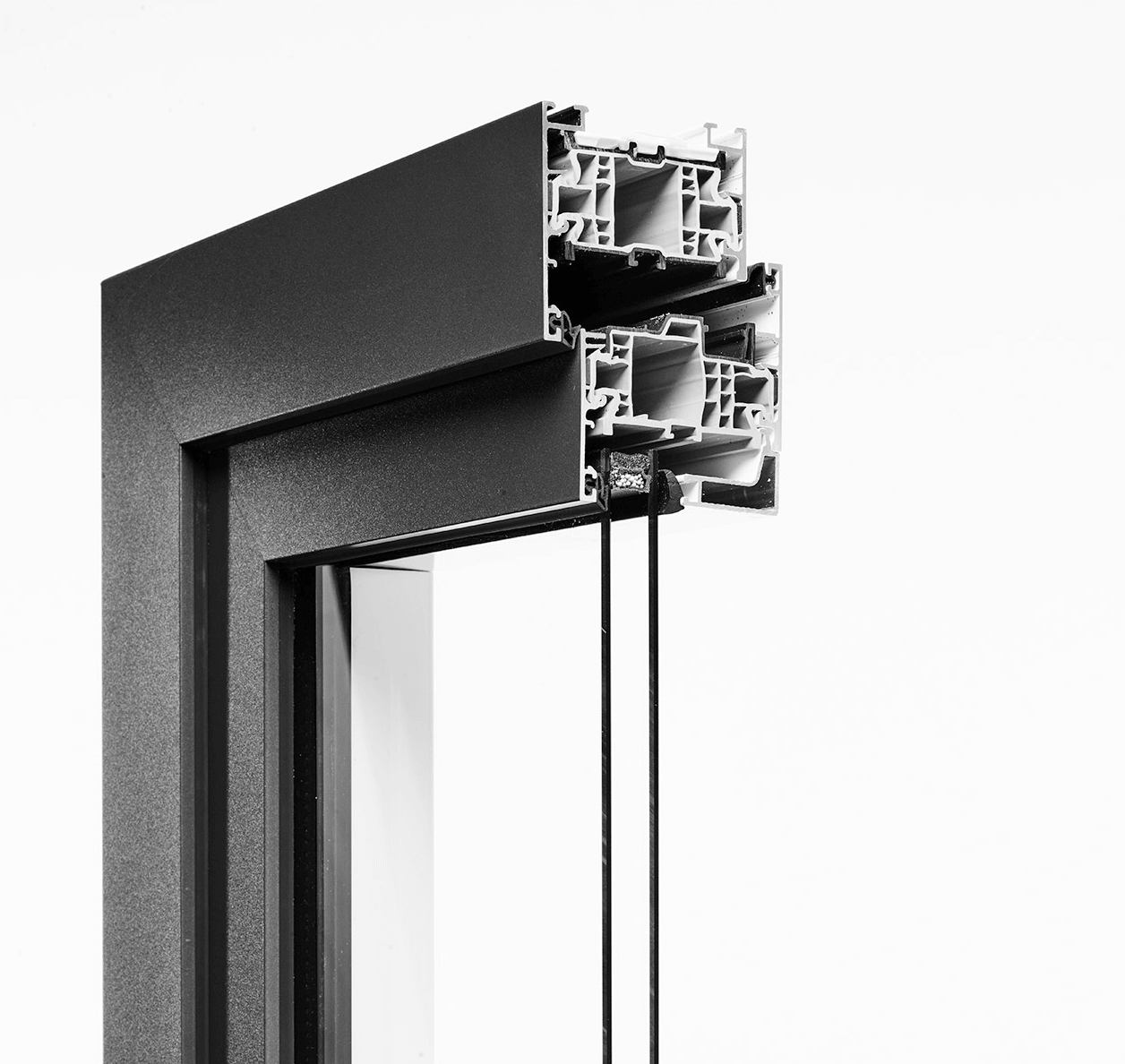 Kömmerling AluNext MD window structure