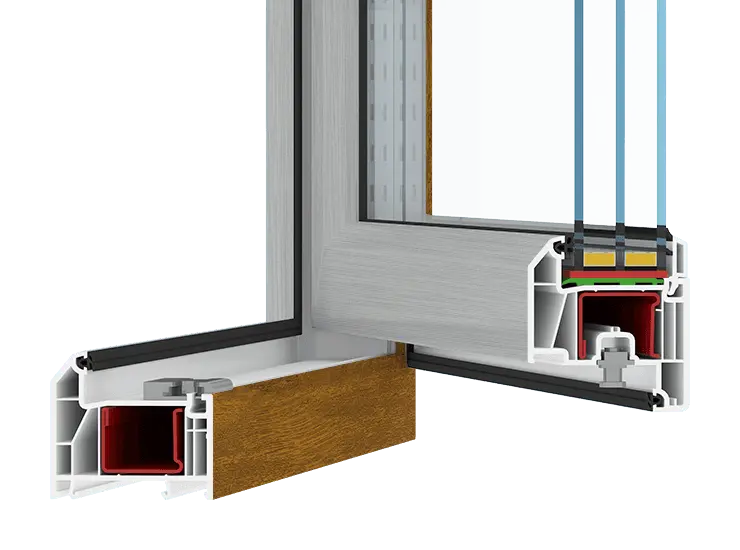 Различные цвета с двух сторон