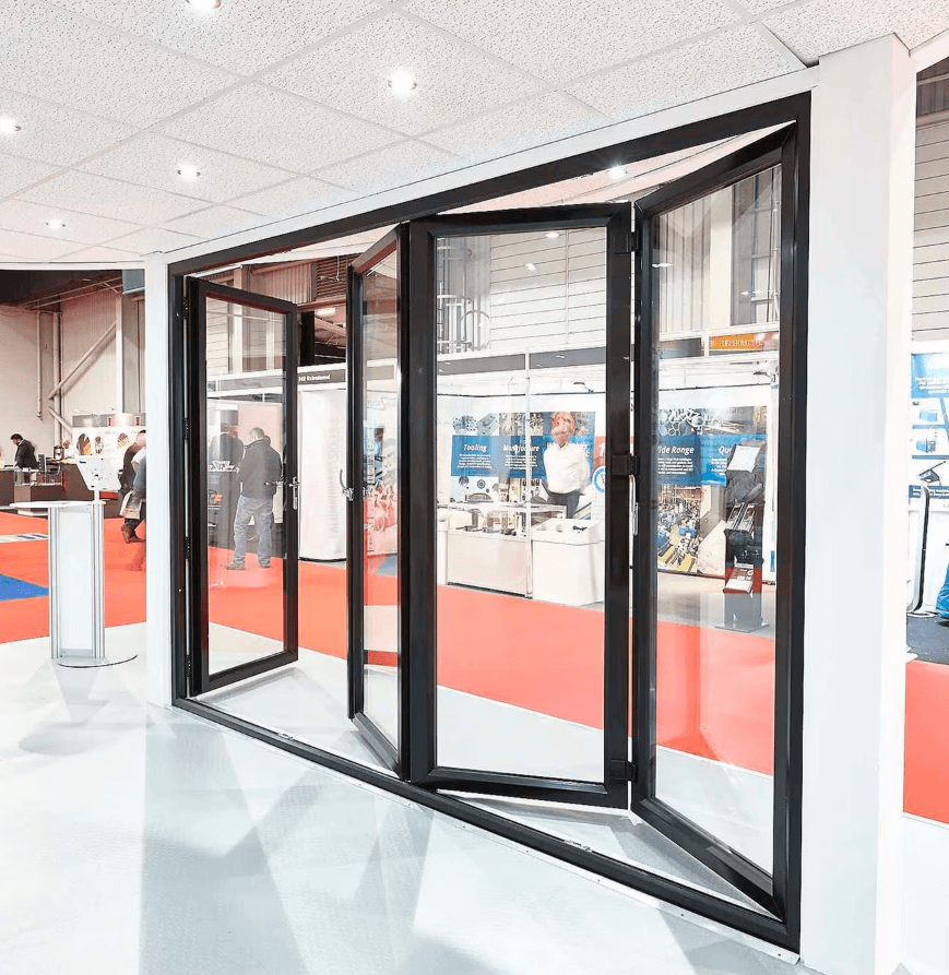 Дверь‑гармошка — больше пространства